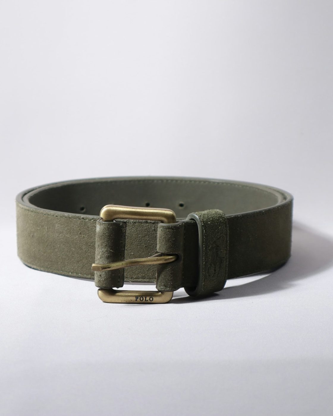 Ceinture large kaki
